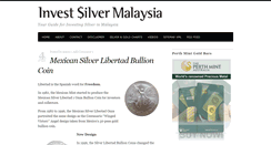 Desktop Screenshot of investsilvermalaysia.com